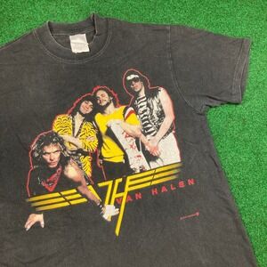 Vintage Van Halen Shirt Mens M Black 2002 Rock Band Concert Tour Promo‎ Y2K Tee